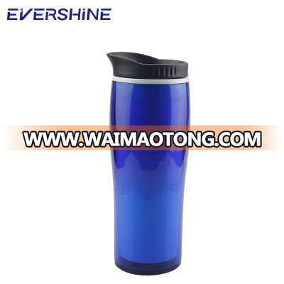 Custom logo AS 16oz BPA Free plastic travel mug with good price